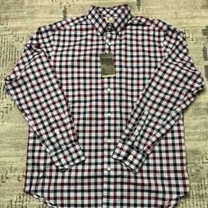 Roundtree & Yorke Gold Label Perfect Performance Button Down Sz M
